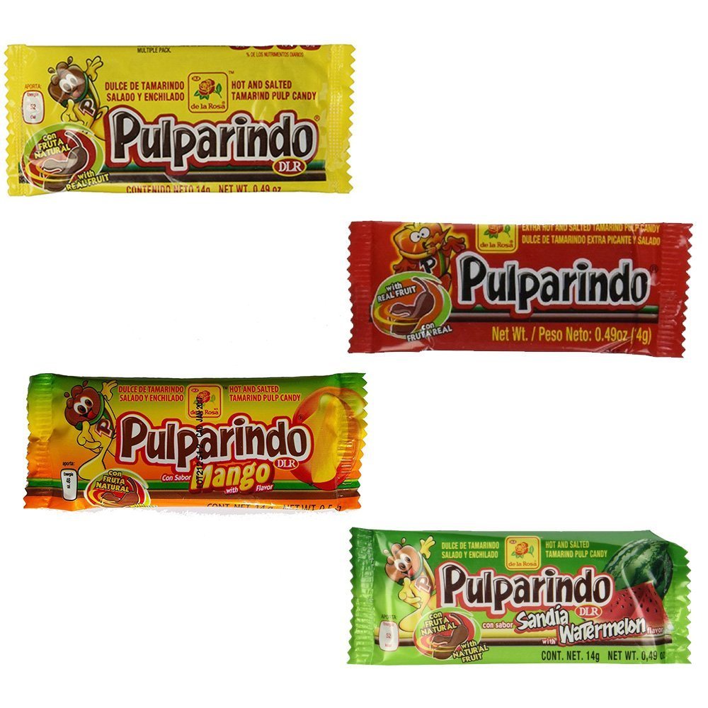 Pulparindo Mexican Candy Variety Bundle - 4 Flavors