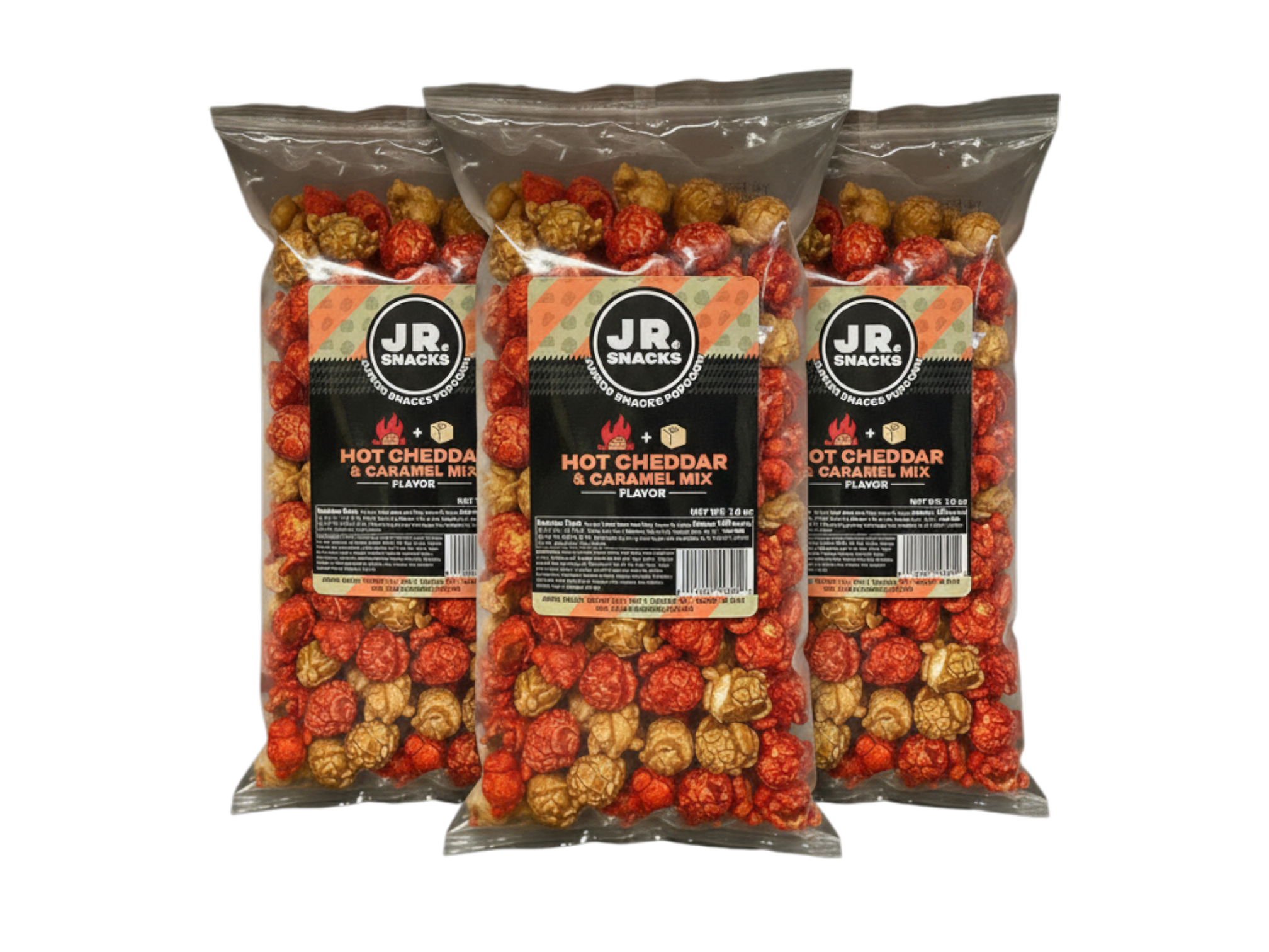 Junior Snacks Hot Cheddar & Caramel Mix