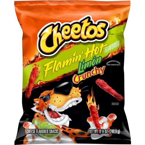 Going Viral Cheetos Cheese Snacks, Flamin Hot Limon, 8.5 oz