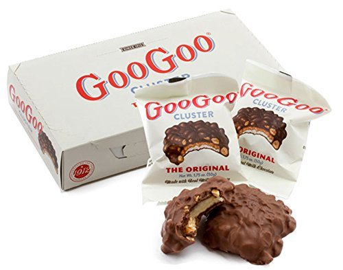 GooGoo Clusters Candy Bar - 12 Count Case | Original, Peanut Butter, Pecan & Assorted