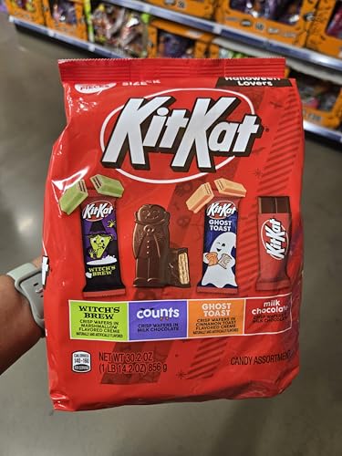 KIT KAT Snack Size Bars 60-Count Variety pack featuring Witch&