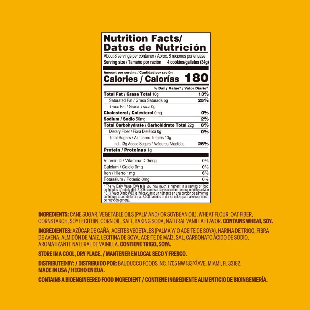 Bauducco Chocolate & Vanilla Wafer Cookies - Convenient Single Serve Wafer Cookies With 3 Layers of Cream - Delicious Sweet Snack on the go or Dessert 28.2oz (Pack of 20) - Collins Global Snack Store