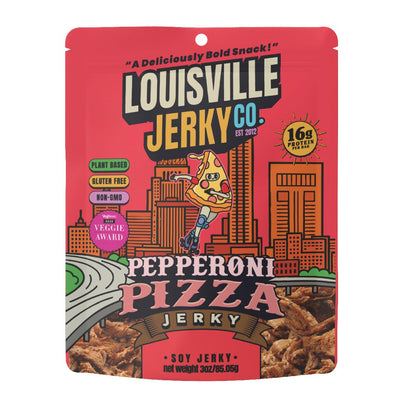 Louisville Vegan Jerky Co. – Plant-Based Jerky | Gluten-Free, Non-GMO | 3 oz