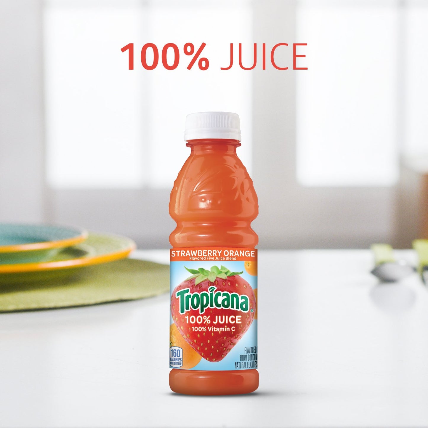 Tropicana 100% Juice Variety Pack - Orange, Apple & Fruit Medley (10 oz, Pack of 24)