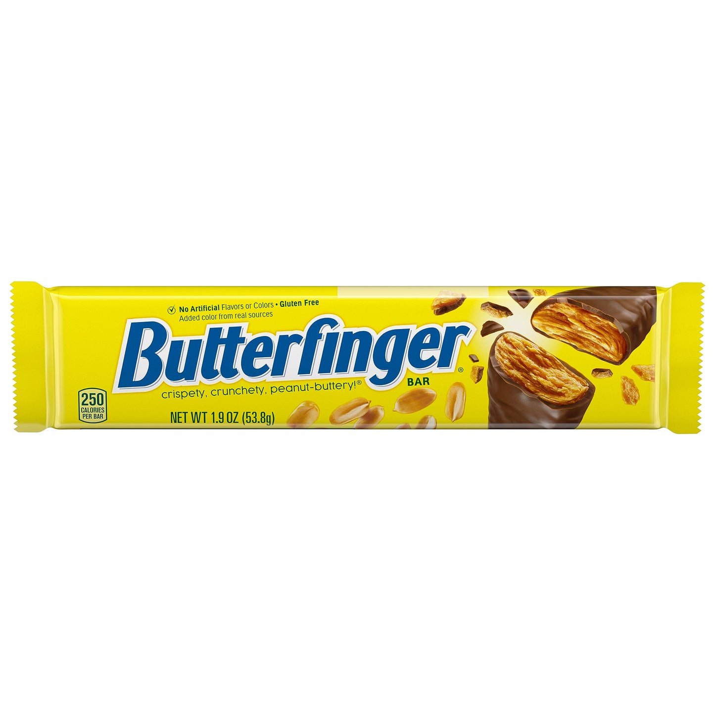 Butterfinger Chocolate Single Candy Bars, 1.9 Ounce - Collins Global Snack Store