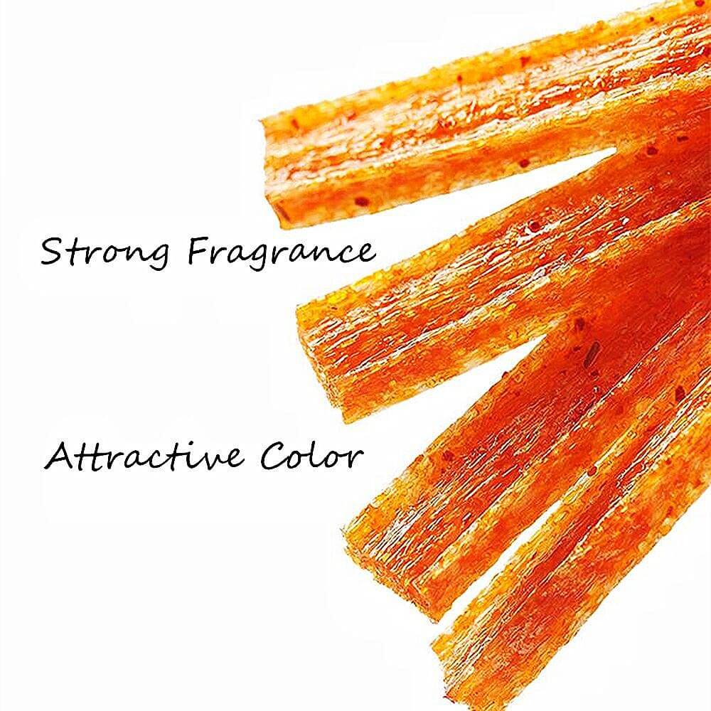 Chinese Spicy Latiao Gluten Strips showcasing strong fragrance and attractive color. Viral TikTok Chinese Latiao