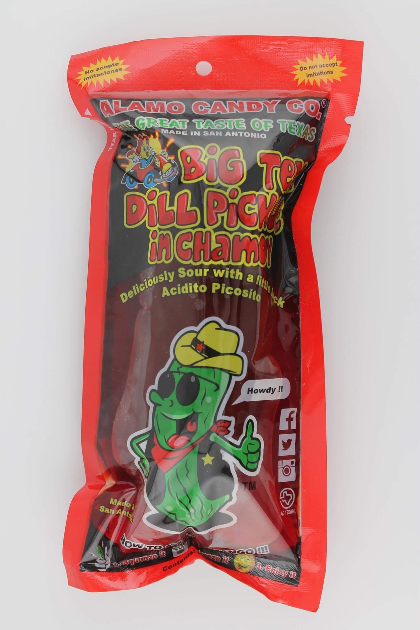 Chamoy Pickle Kit, Mexican Candy Mix Ready to make the Famous TikTok Trend, Includes Original Alamo Dill Pickle, Baby Lucas, Lucas Gusano, Skwinkles Salsaghetti & Pulparindo by LookOn - Collins Global Snack Store