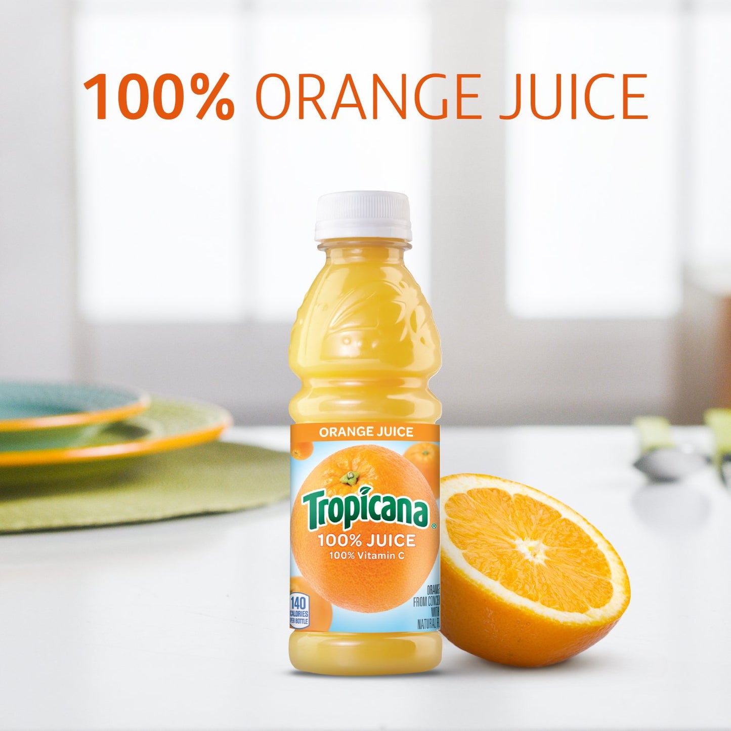 Tropicana 100% Juice Variety Pack - Orange, Apple & Fruit Medley (10 oz, Pack of 24)