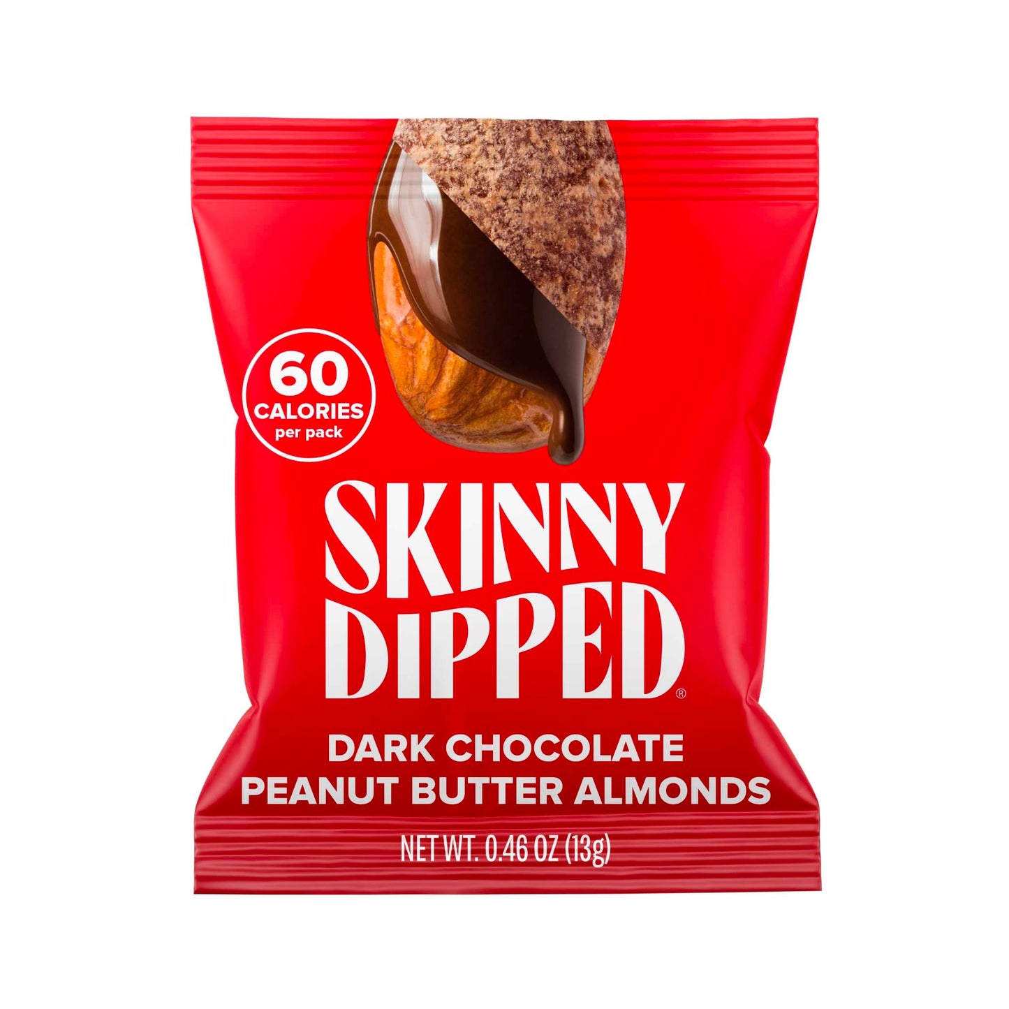 SkinnyDipped Snack Attack Minis Almond Variety Pack, Healthy Snack, Plant Protein, Gluten Free, 0.46 oz Mini Bags, Pack of 25 - Collins Global Snack Store
