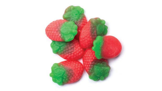 Gummy Strawberries Candy - 26.5 LB Box - Premium Candies & Gummies-0