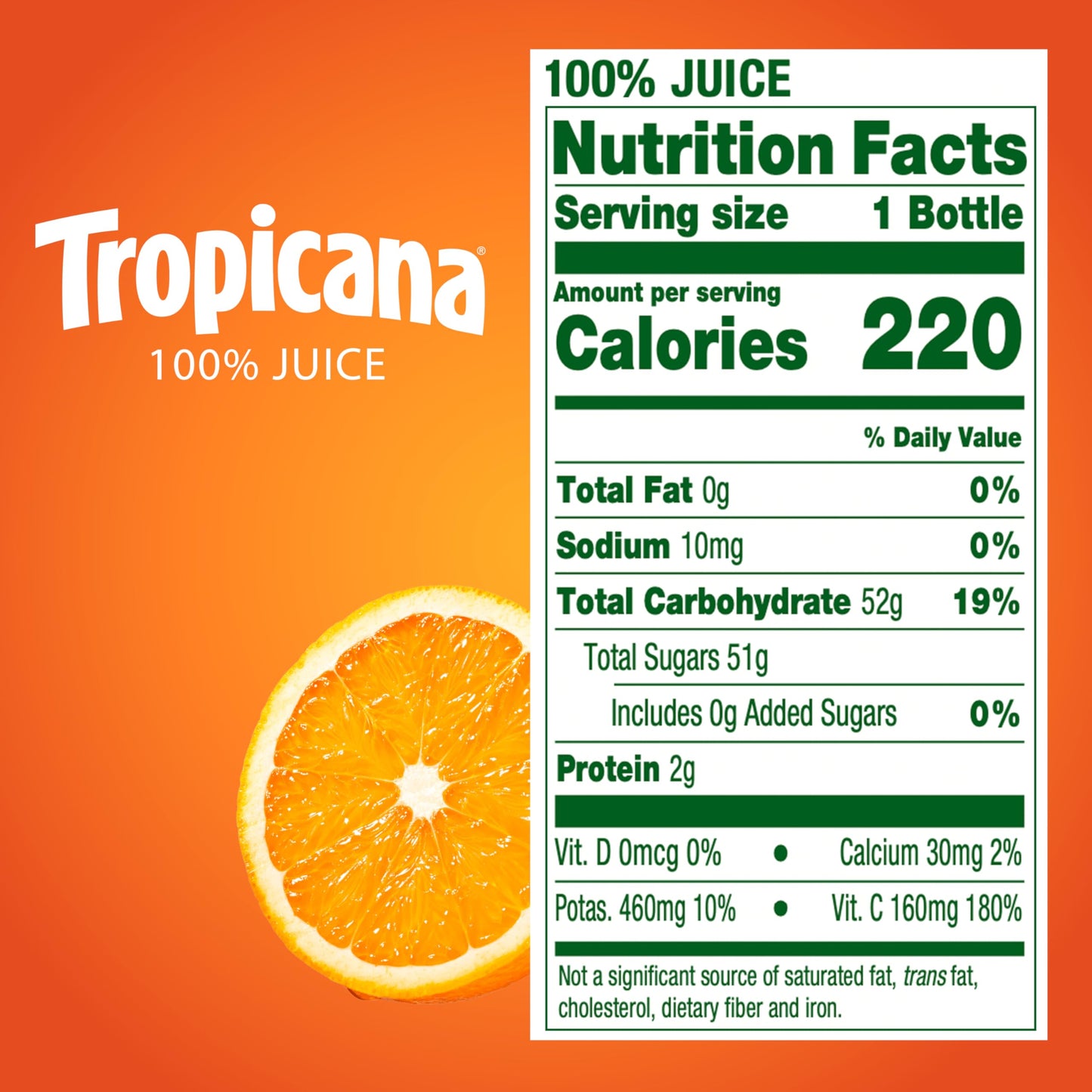 Tropicana 100% Juice Variety Pack - Orange, Apple & Fruit Medley (10 oz, Pack of 24)