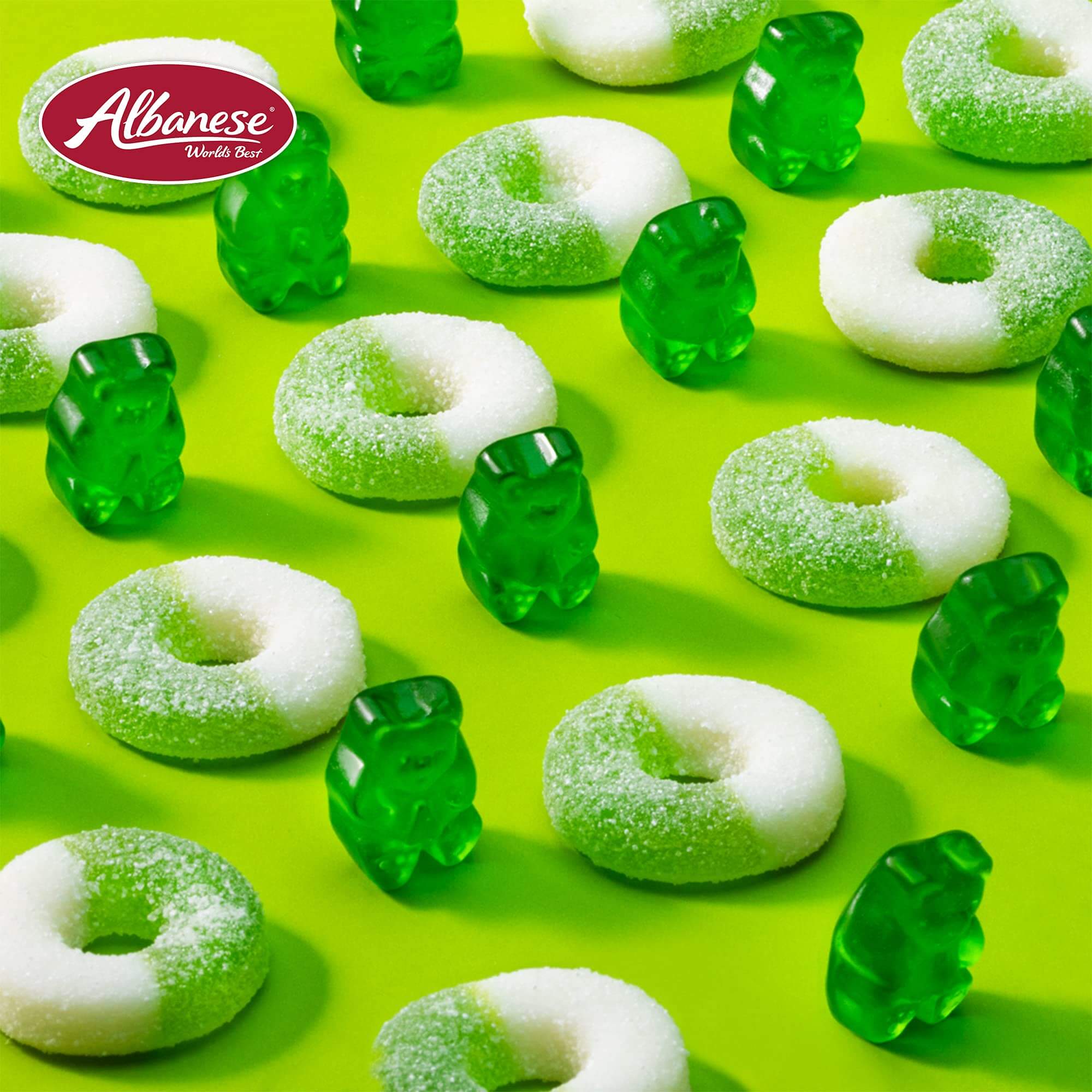 Albanese Confectionery Gummi Awesome Blossoms, 5 Pound Bag - Collins Global Snack Store