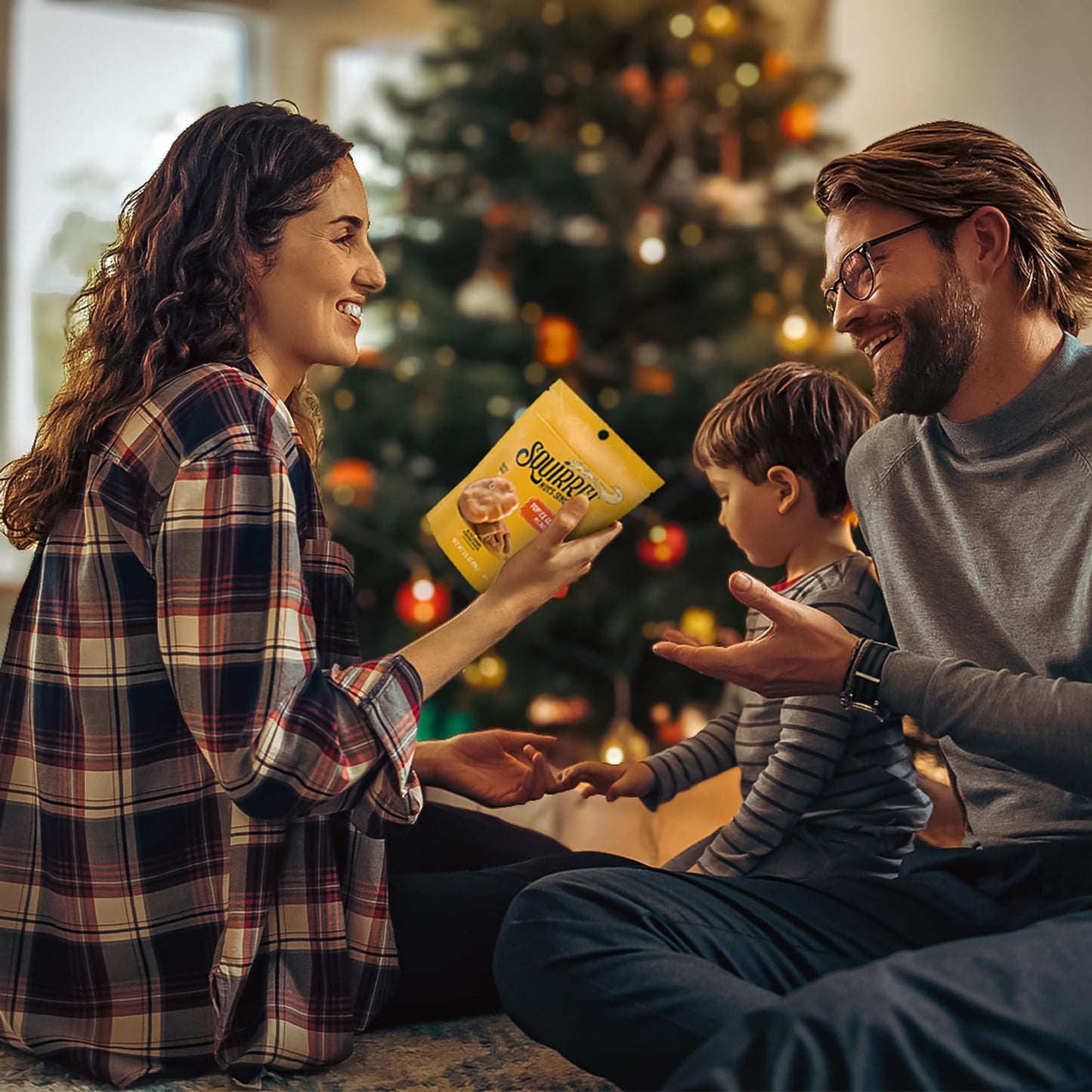 Squirrel Brand Sweet Brown Butter Cashews - Gourmet Artisan Nuts (3.5 oz)