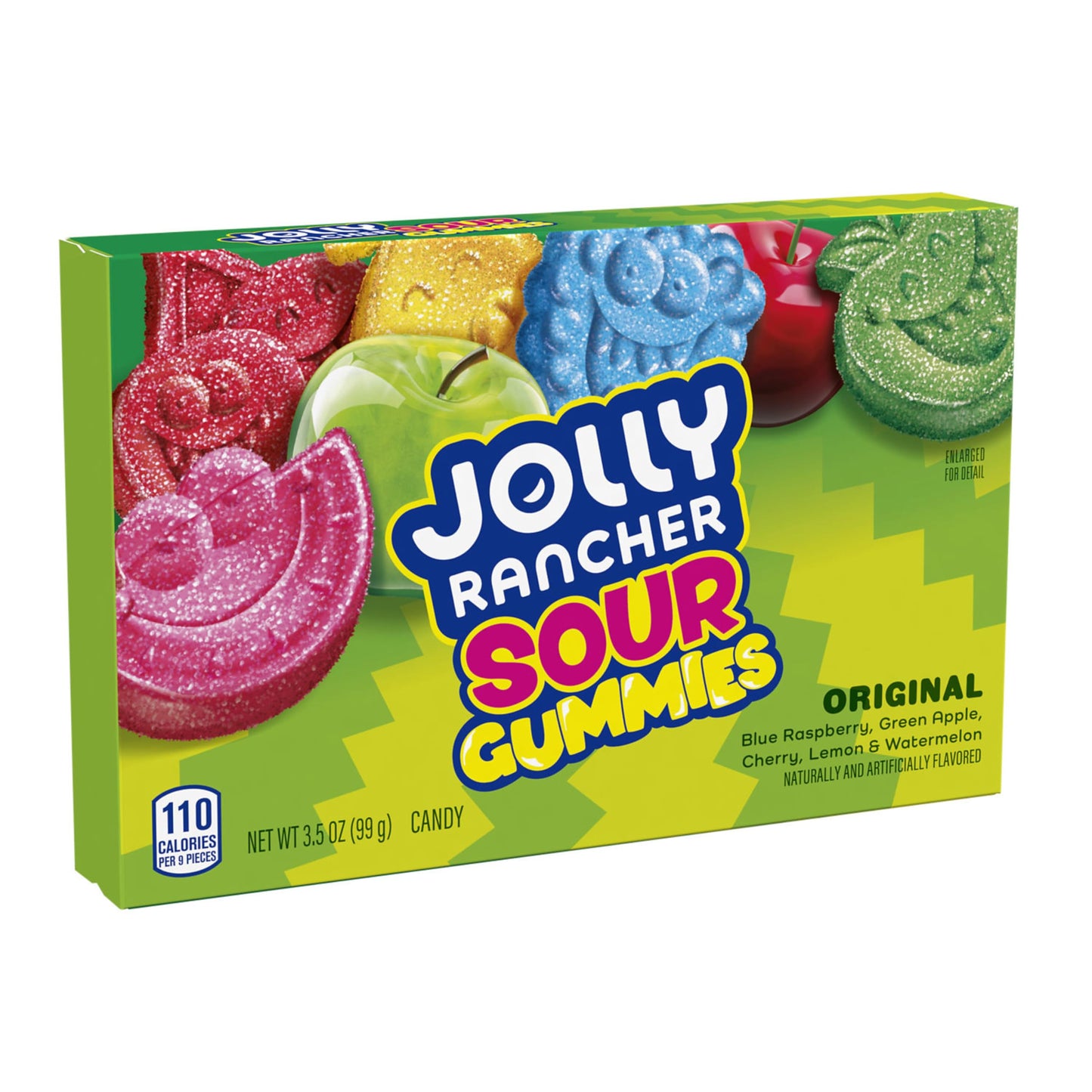 JOLLY RANCHER Sour Gummies Assorted Fruit Flavored Candy, 6.5 oz Bag