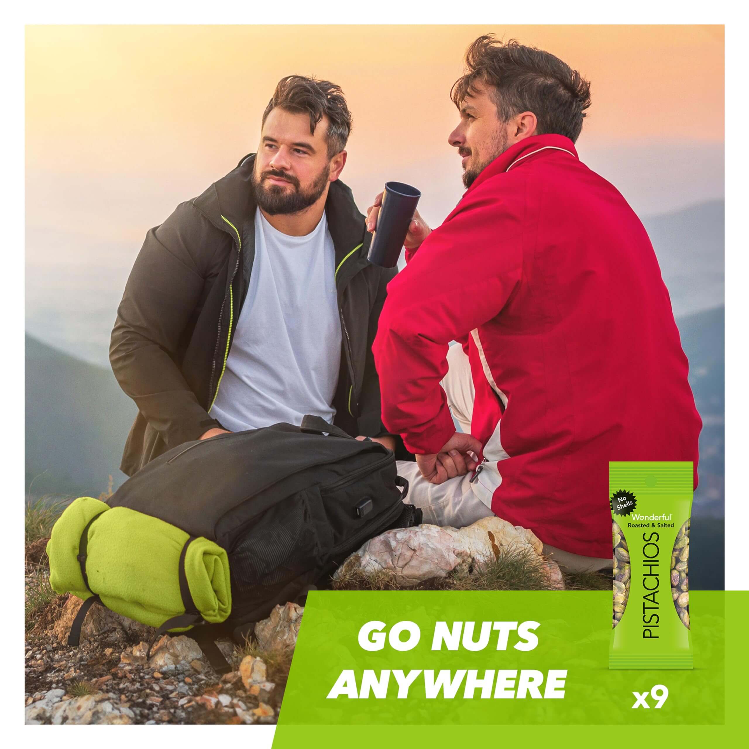 Wonderful Pistachios No Shells, 3 Flavors Mixed Variety Pack of 9 (0.75 Ounce), Roasted &amp; Salted Nuts (4), Chili (3), Honey (2), Protein Snacks, Gluten Free, Pantry Staples, Healthy Snacks Variety Pack for Adults, Stocking Stuffers - Collins Global Snack Store
