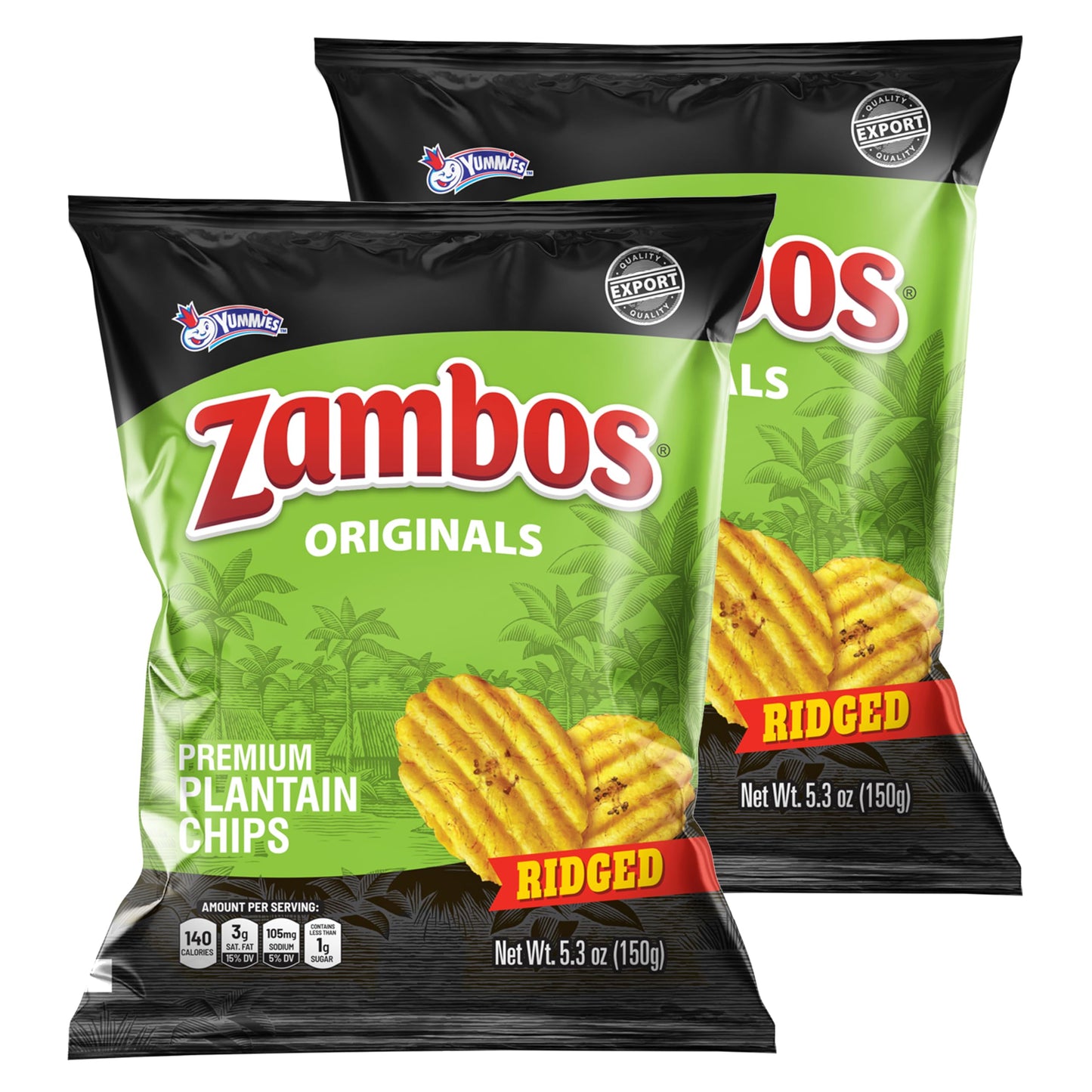 Zambos Plantain Chips Chile Limon (Pack of 1) - Collins Global Snack Store