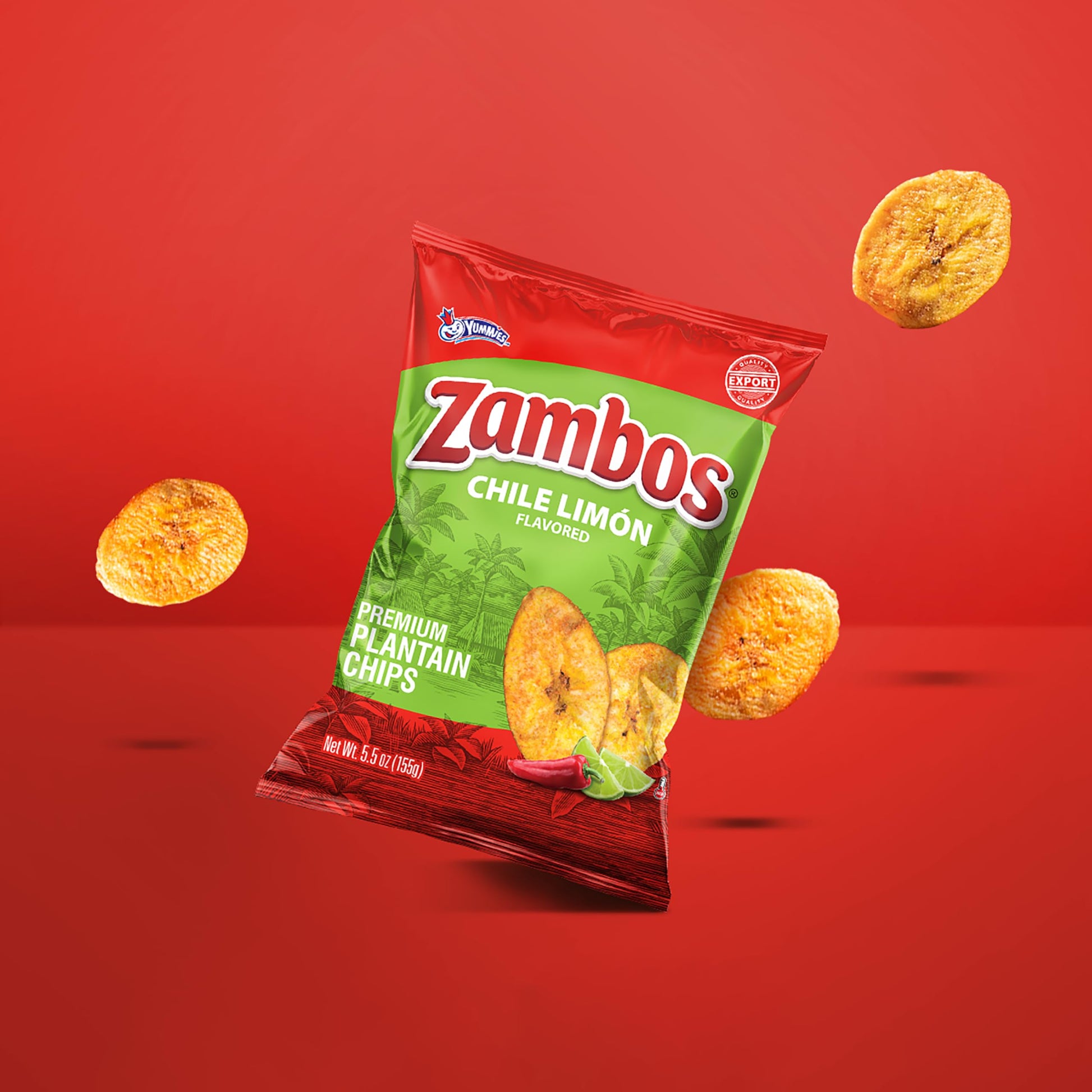 Zambos Plantain Chips Chile Limon (Pack of 1) - Collins Global Snack Store