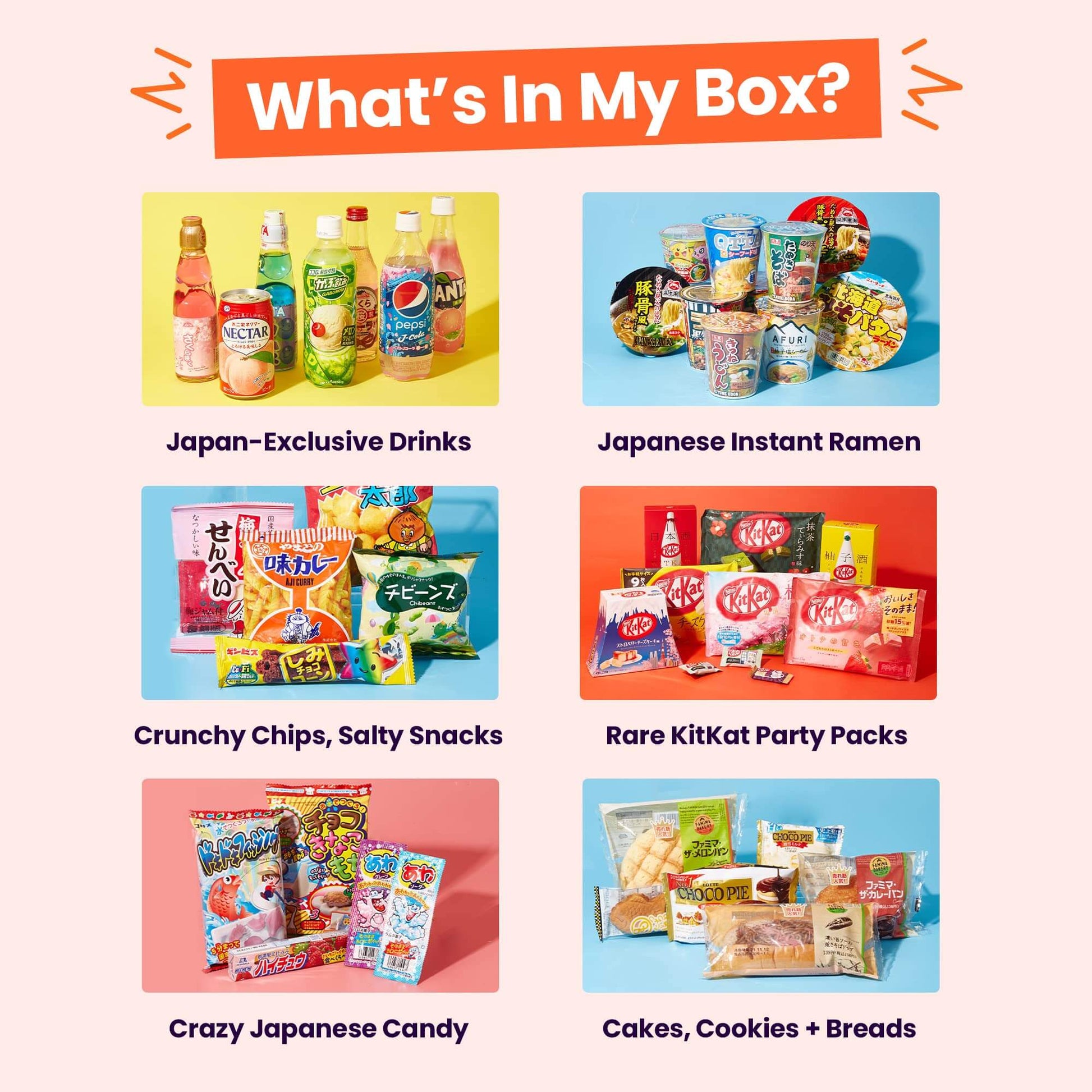 TokyoTreat - Limited Edition Japanese Snack Box. Try Japanese snack brands like KitKat, Pocky, and More - Collins Global Snack Store
