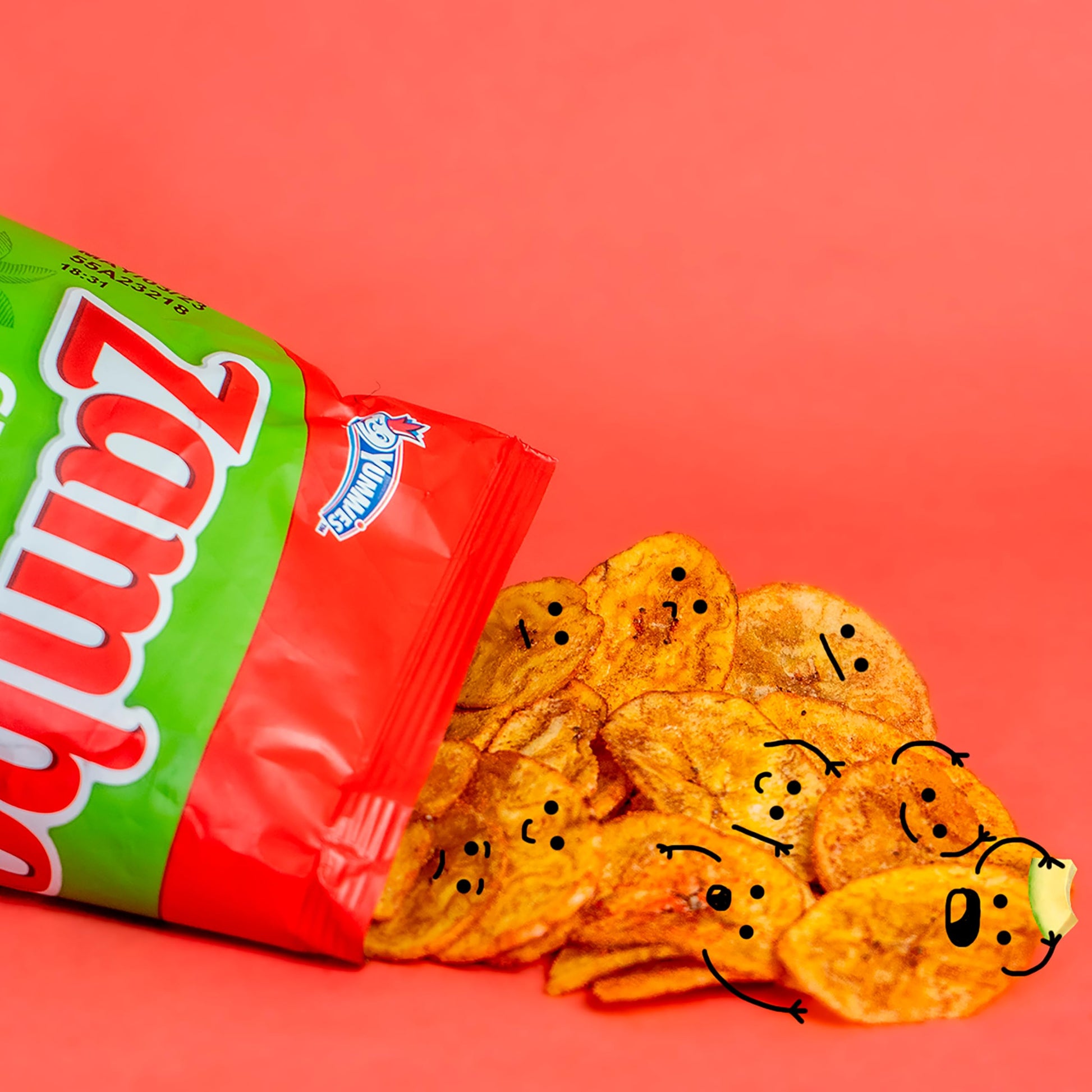 Zambos Plantain Chips Chile Limon (Pack of 1) - Collins Global Snack Store