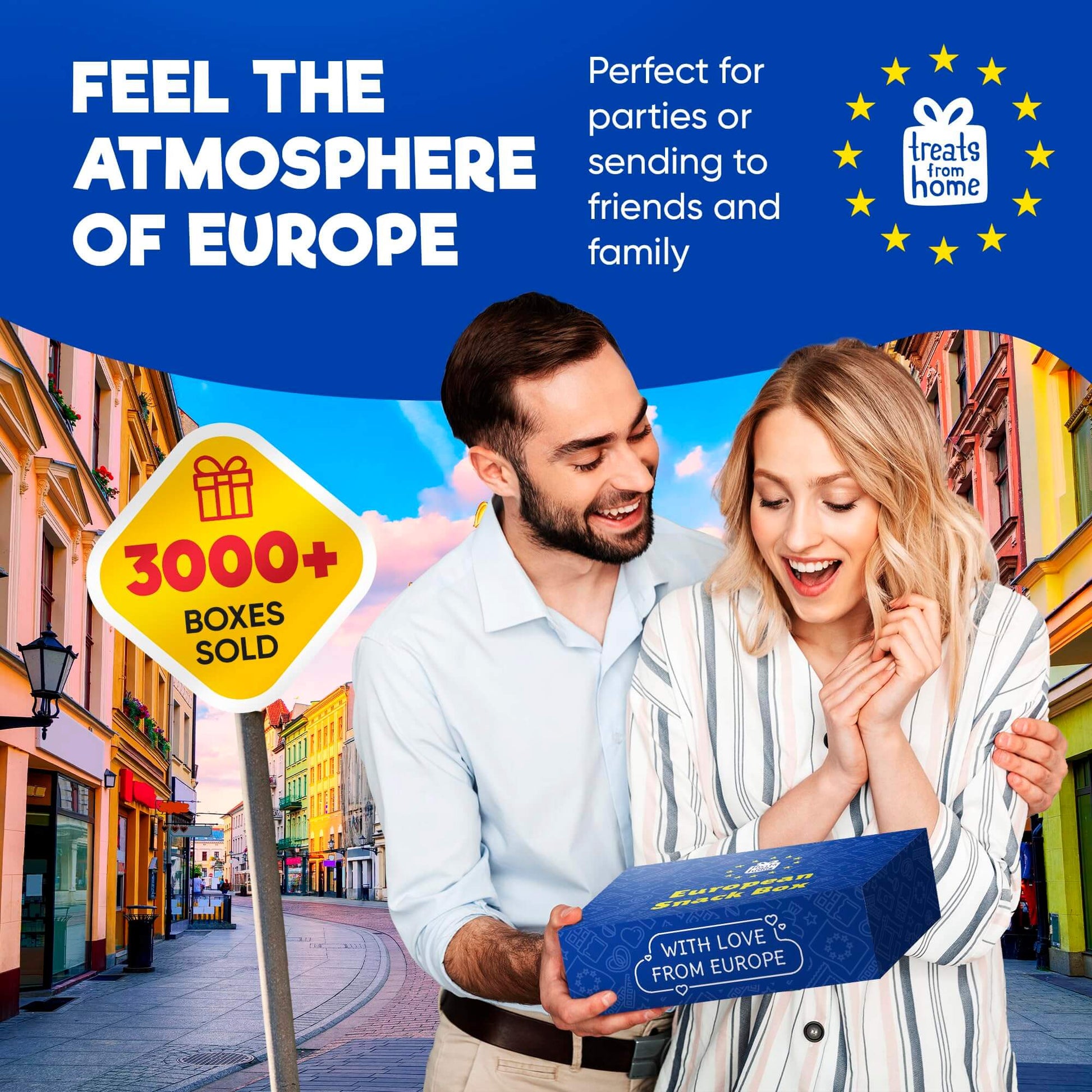 European Snack Box – 22 Authentic Snacks from Italy, Germany, Poland, Netherlands, Belgium, Switzerland, UK, Curated International Treats for a Delicious Taste Adventure - Collins Global Snack Store