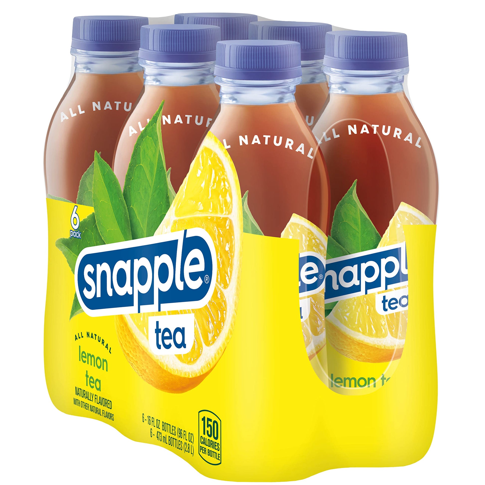 Snapple Zero Sugar Peach Tea, 16 fl oz recycled plastic bottle (Pack of 12) - Collins Global Snack Store