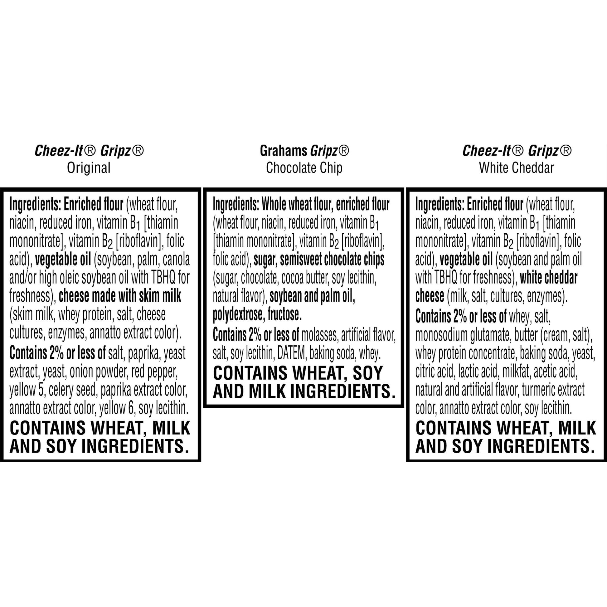 Cheez-It Cheese Crackers, Baked Snack Crackers, Lunch Snacks, Variety Pack, 12.1oz Box (12 Packs) - Collins Global Snack Store