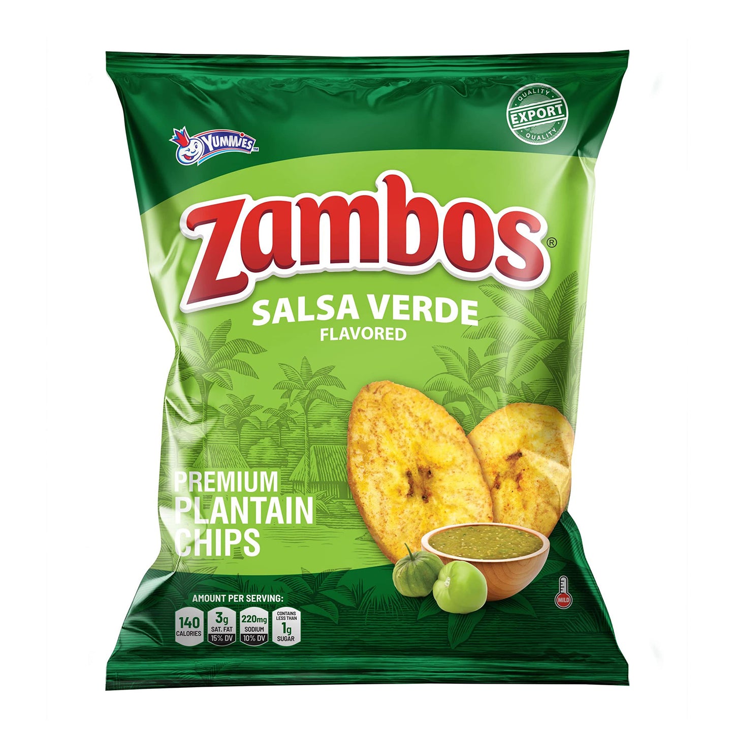 Zambos Plantain Chips Chile Limon (Pack of 1) - Collins Global Snack Store