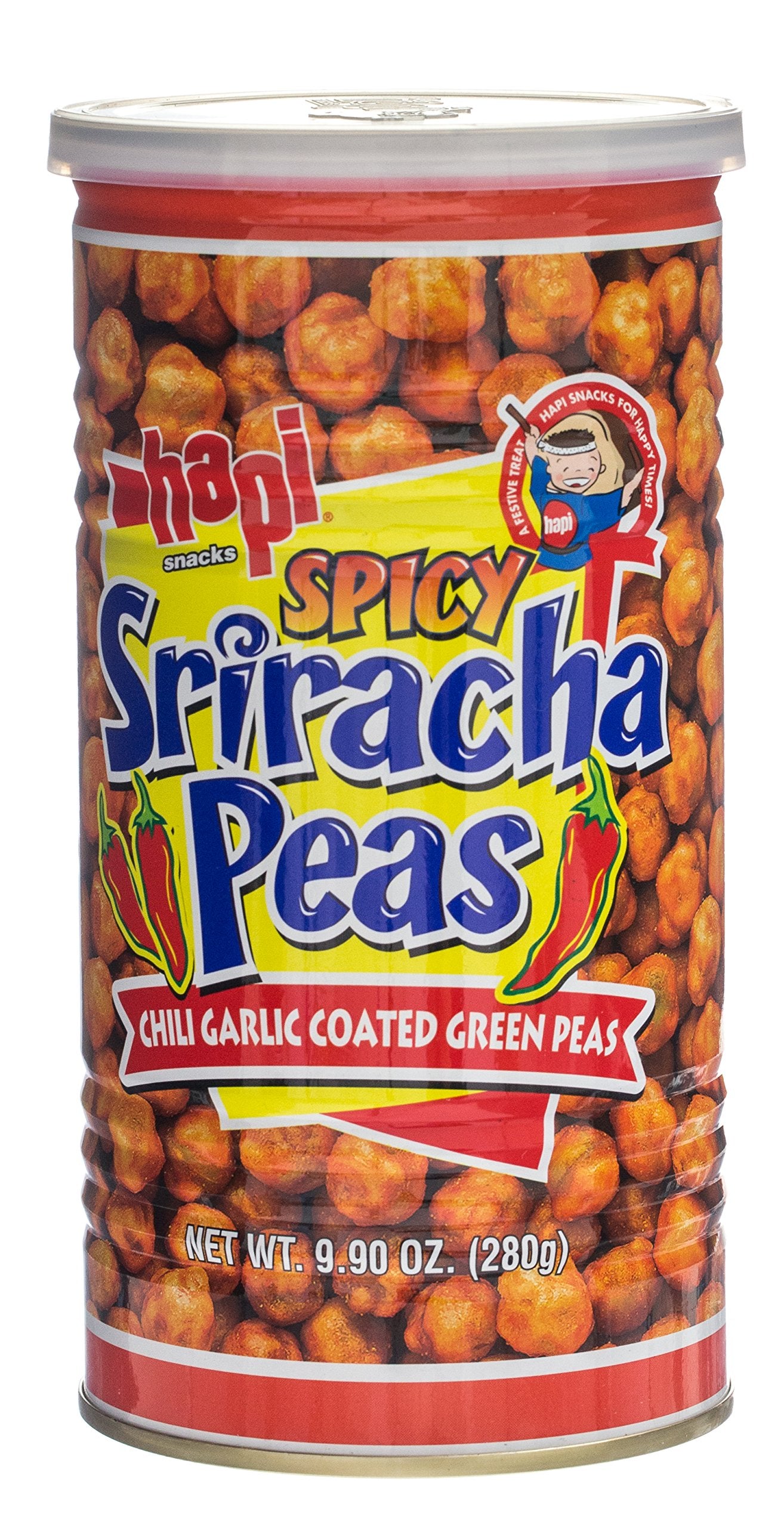 Hapi Snacks, Spicy Sriracha Peas, 9.9 oz - Collins Global Snack Store