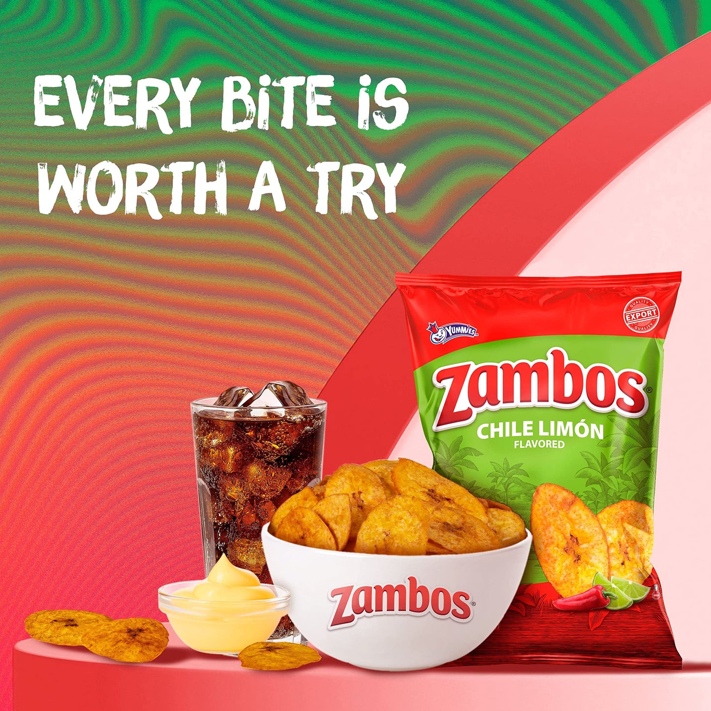 Zambos Plantain Chips Chile Limon (Pack of 1) - Collins Global Snack Store