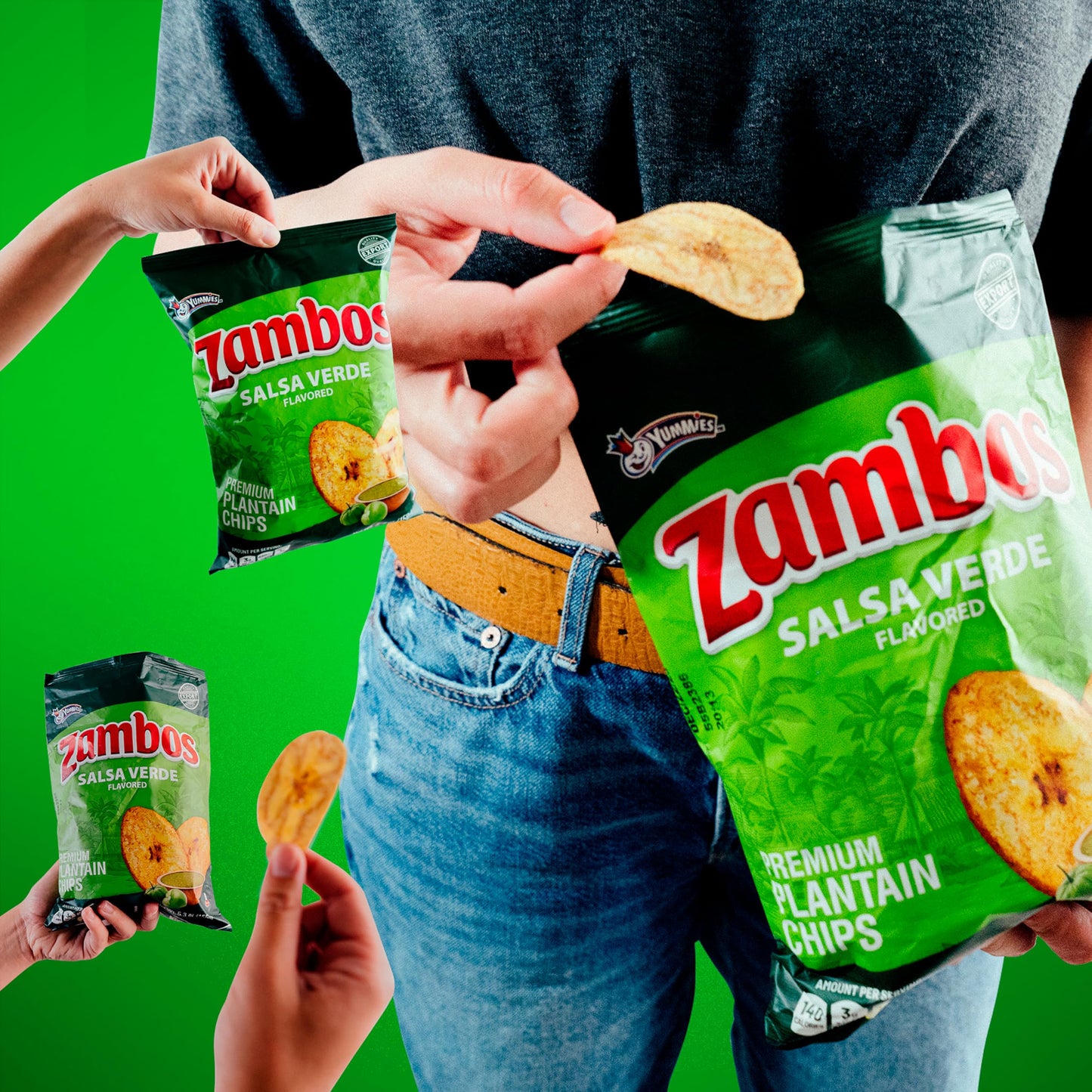 Zambos Plantain Chips Chile Limon (Pack of 1) - Collins Global Snack Store