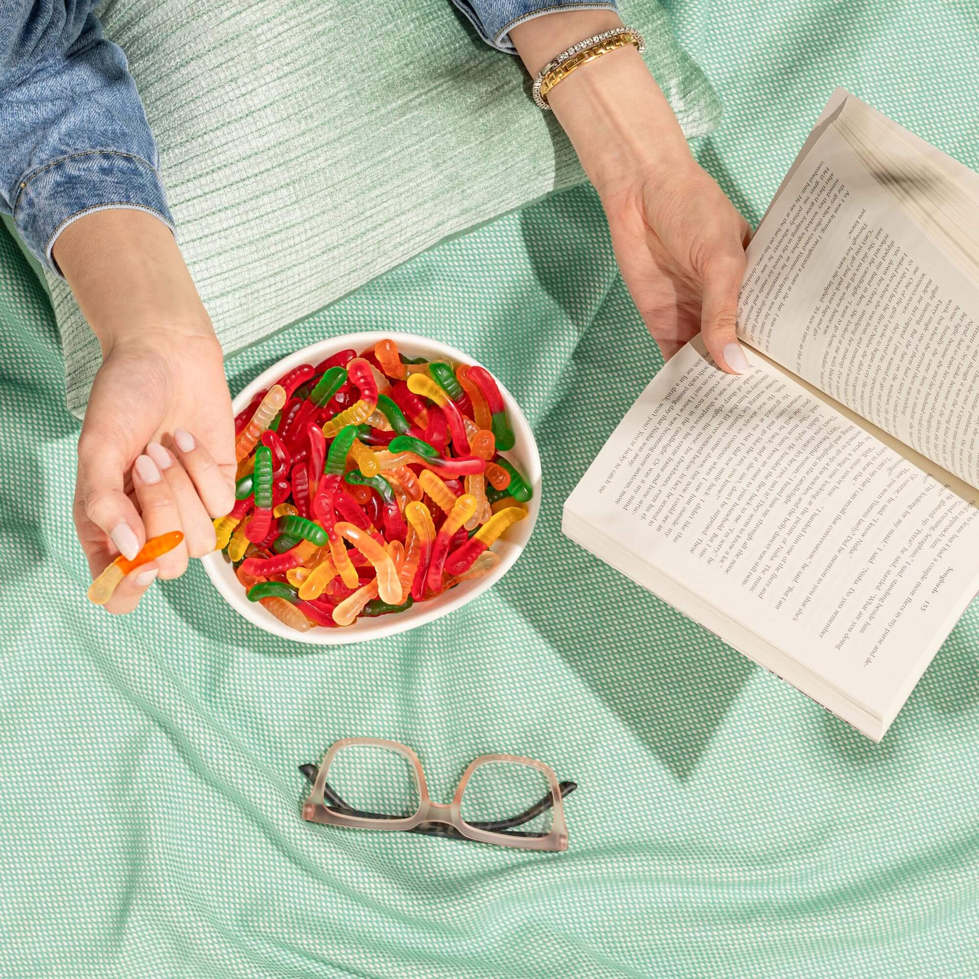 Albanese Confectionery Gummi Awesome Blossoms, 5 Pound Bag - Collins Global Snack Store