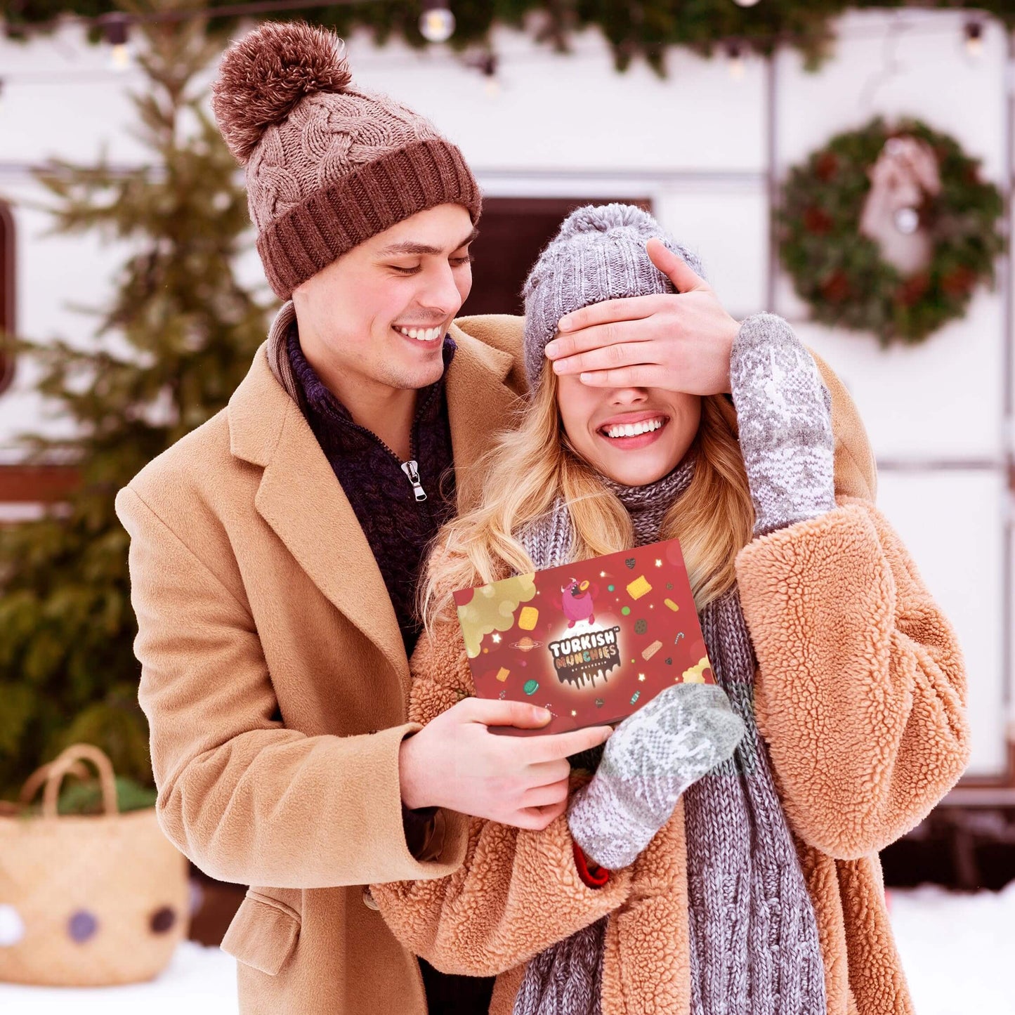 Midi International Snack Box | Premium Exotic Foreign Snacks | Unique Snack Food Gifts Included | Light Blue Space Theme | Candies from Around the World | 12 Full-Size + 1 Bonus Snacks - Collins Global Snack Store