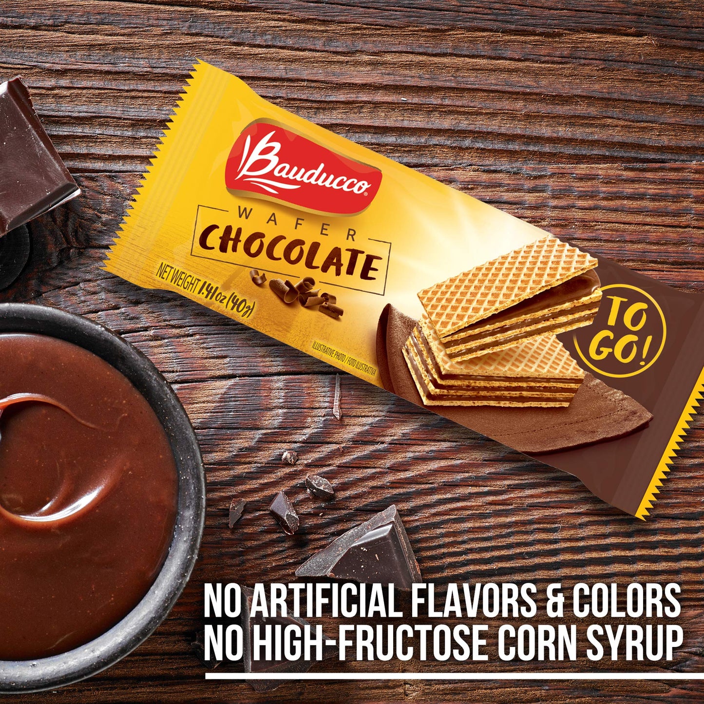 TikTok Viral Bauducco Wafer Cookies - Italian Chocolate & Vanilla