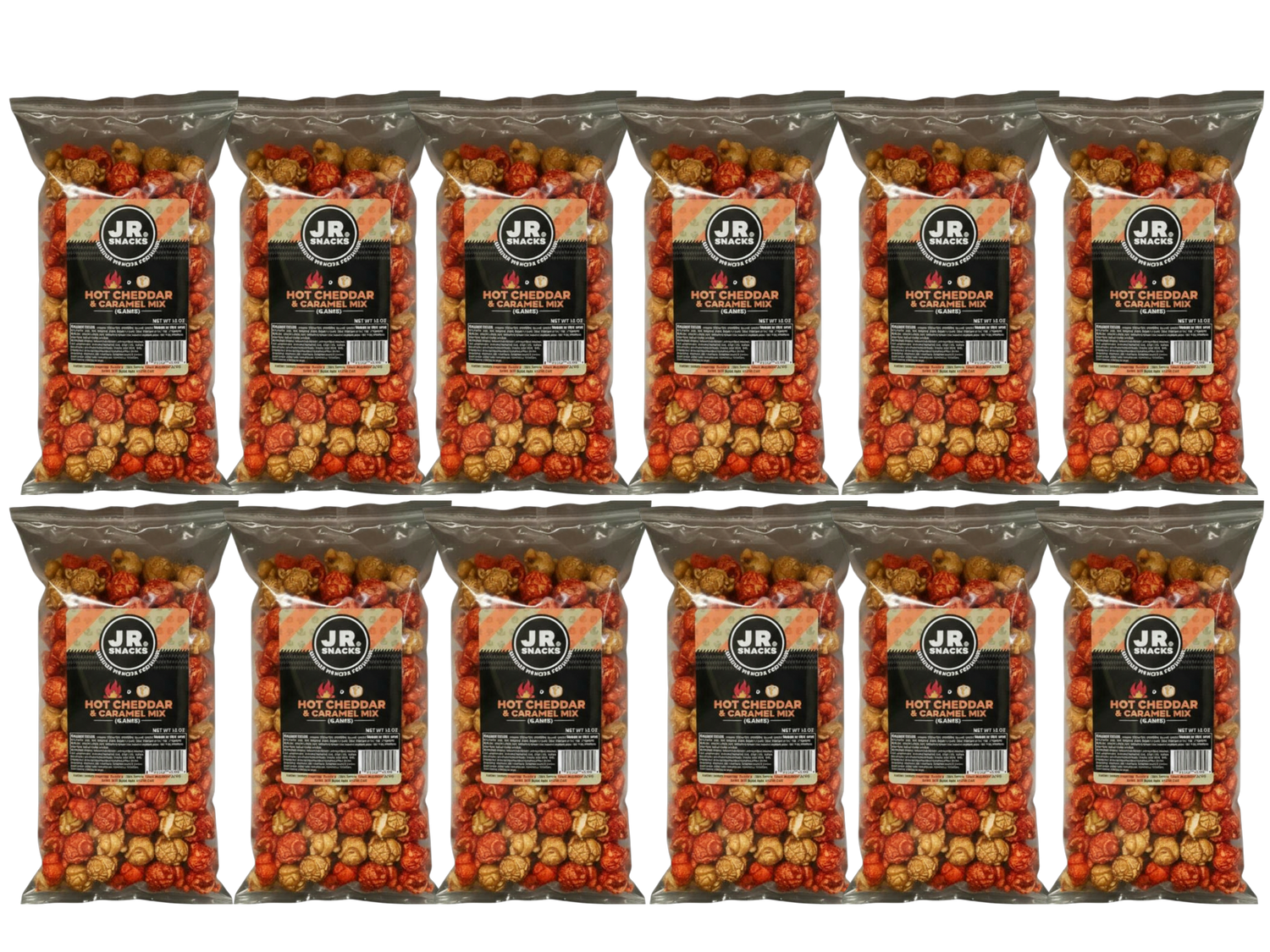 Junior Snacks Hot Cheddar &amp; Caramel Mix
