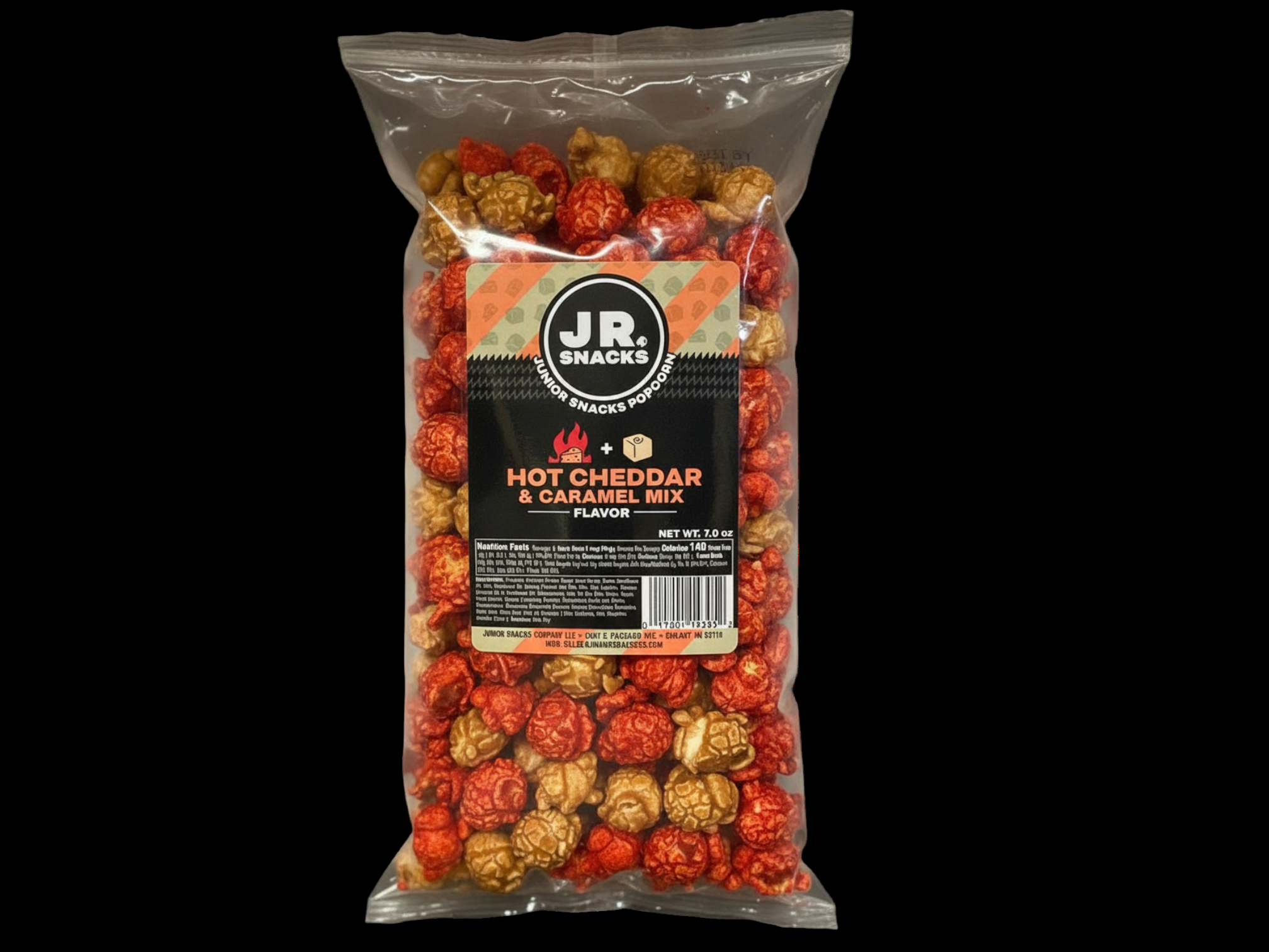 Junior Snacks Hot Cheddar &amp; Caramel Mix