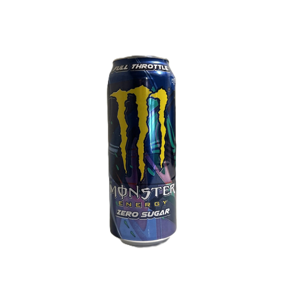 Monster Energy Full Throttle Zero Sugar – Peach &amp; Nectarine | 500mL Can | UK Limited Edition