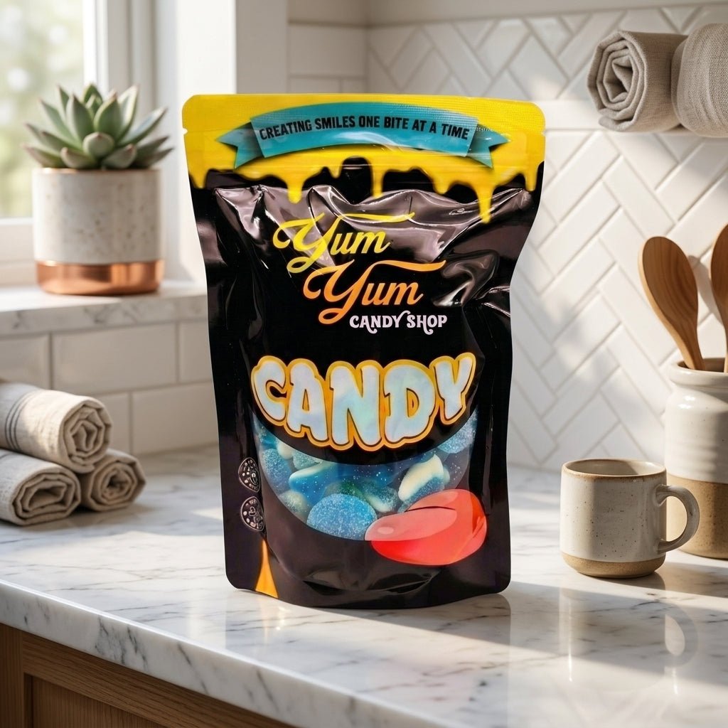Blue Ultimate Gummy Candy Variety Mix – Pick &amp; Mix Gummies Blend | Yum Yum Candy Shop