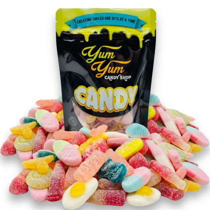 Ultimate Swedish &amp; European Gummy Mix – Sweet &amp; Sour Gummies | Yum Yum Candy Shop