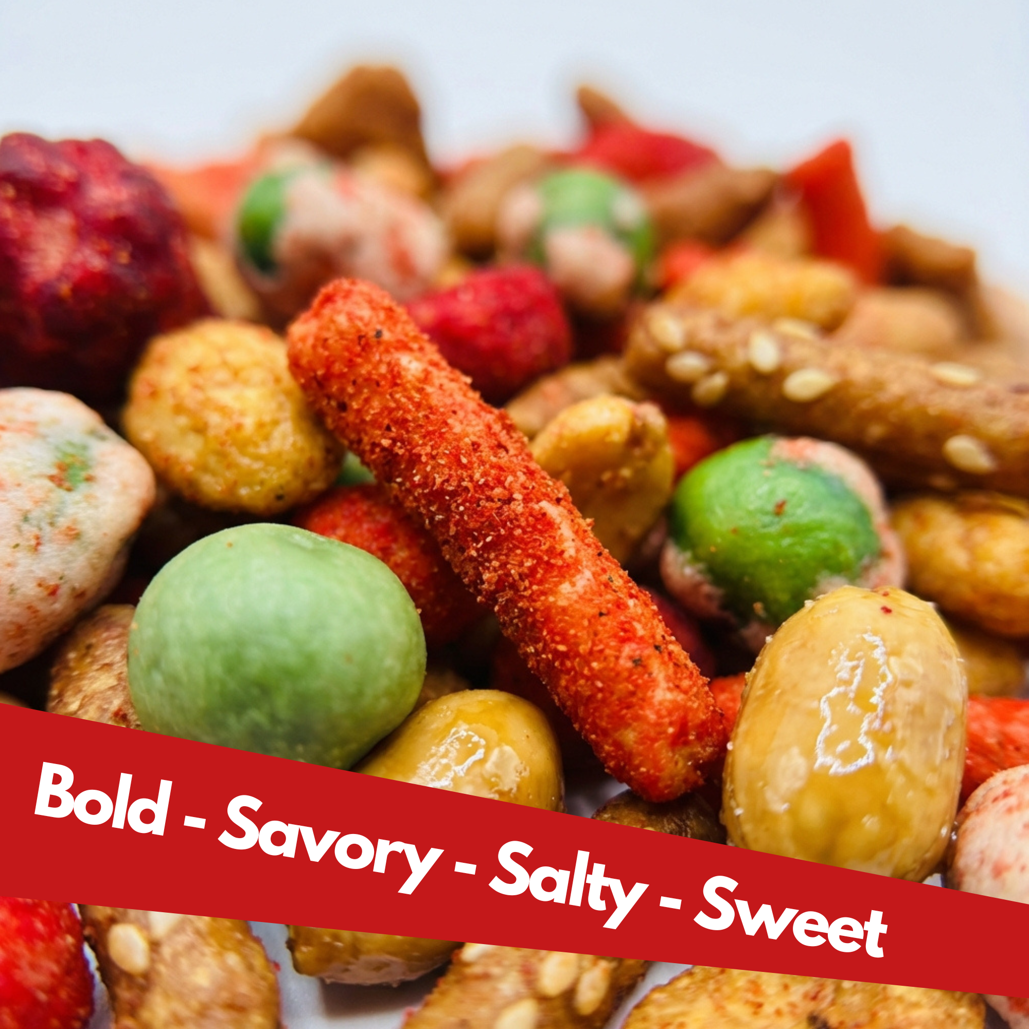 Hot Honey Snack Mix – Sweet &amp; Spicy Pub Blend
