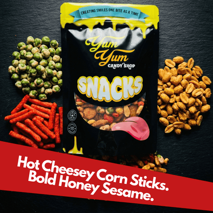 Hot Honey Snack Mix – Sweet &amp; Spicy Pub Blend